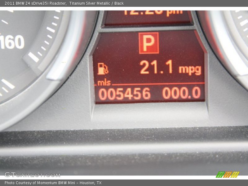 Titanium Silver Metallic / Black 2011 BMW Z4 sDrive35i Roadster