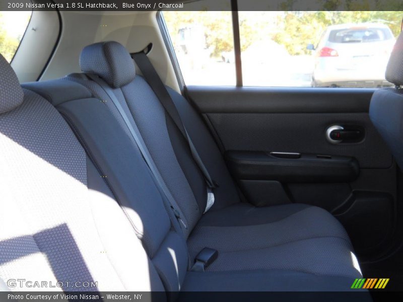 Blue Onyx / Charcoal 2009 Nissan Versa 1.8 SL Hatchback