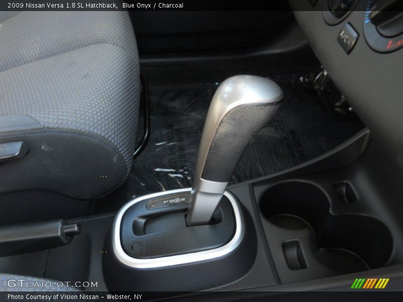 Blue Onyx / Charcoal 2009 Nissan Versa 1.8 SL Hatchback