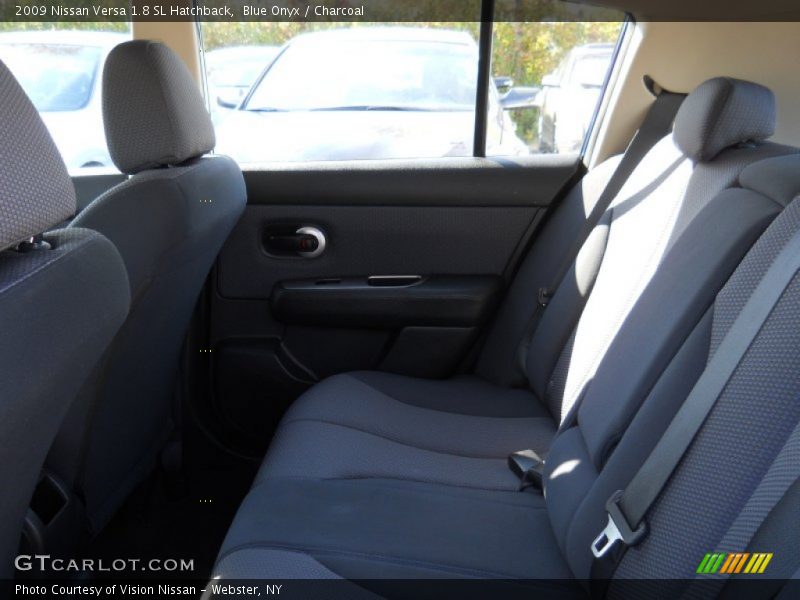 Blue Onyx / Charcoal 2009 Nissan Versa 1.8 SL Hatchback