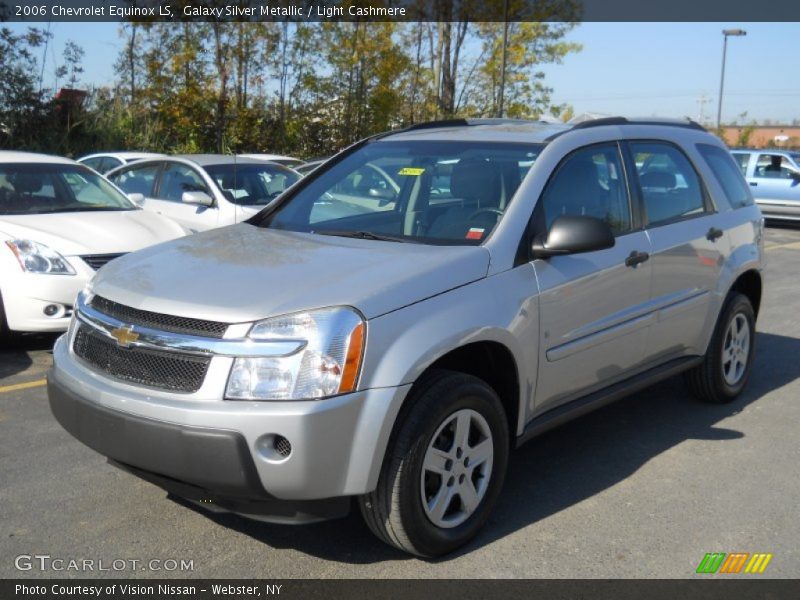 Galaxy Silver Metallic / Light Cashmere 2006 Chevrolet Equinox LS