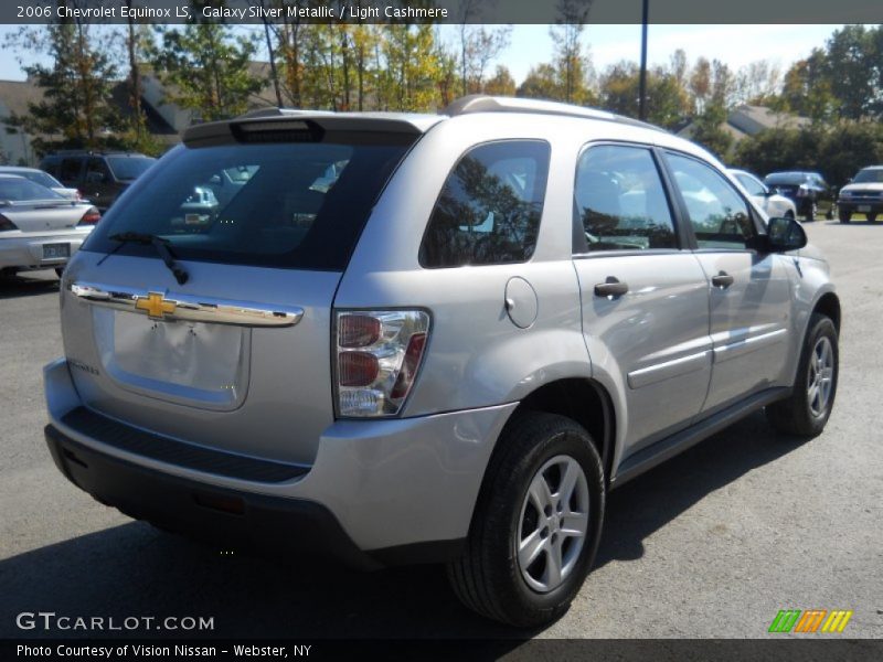 Galaxy Silver Metallic / Light Cashmere 2006 Chevrolet Equinox LS