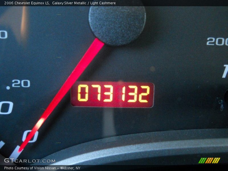 Galaxy Silver Metallic / Light Cashmere 2006 Chevrolet Equinox LS