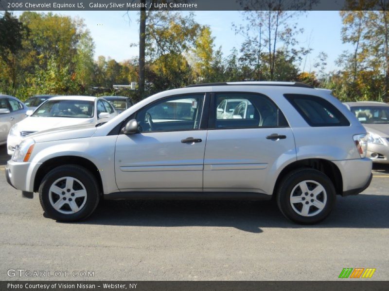 Galaxy Silver Metallic / Light Cashmere 2006 Chevrolet Equinox LS