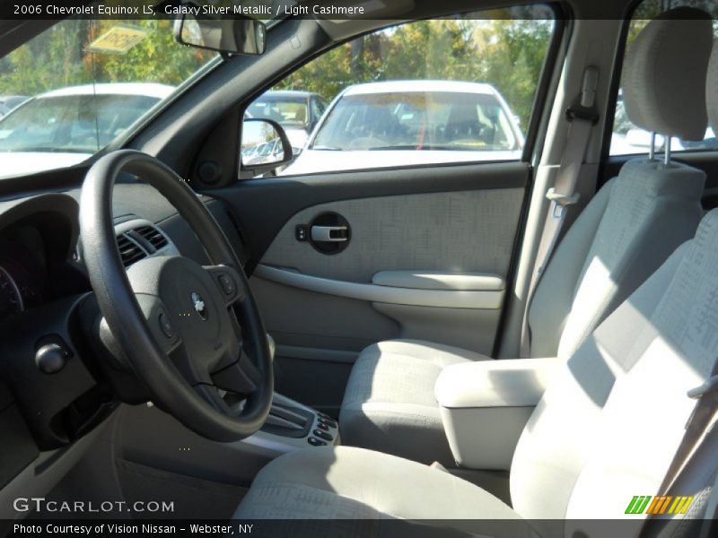 Galaxy Silver Metallic / Light Cashmere 2006 Chevrolet Equinox LS
