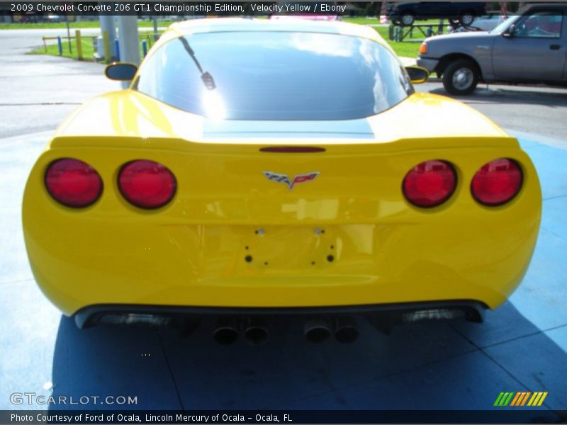 Velocity Yellow / Ebony 2009 Chevrolet Corvette Z06 GT1 Championship Edition