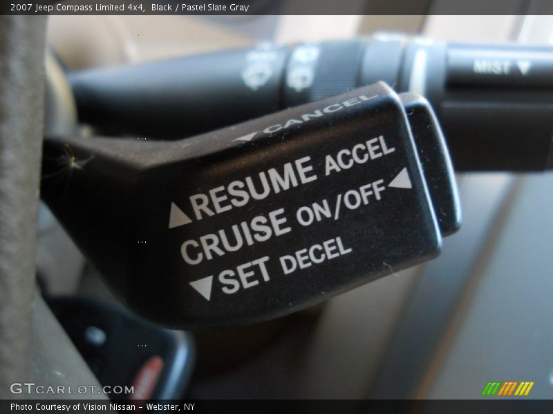 Black / Pastel Slate Gray 2007 Jeep Compass Limited 4x4