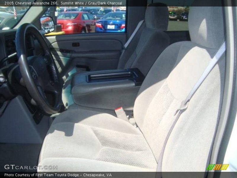 Summit White / Gray/Dark Charcoal 2005 Chevrolet Avalanche Z66