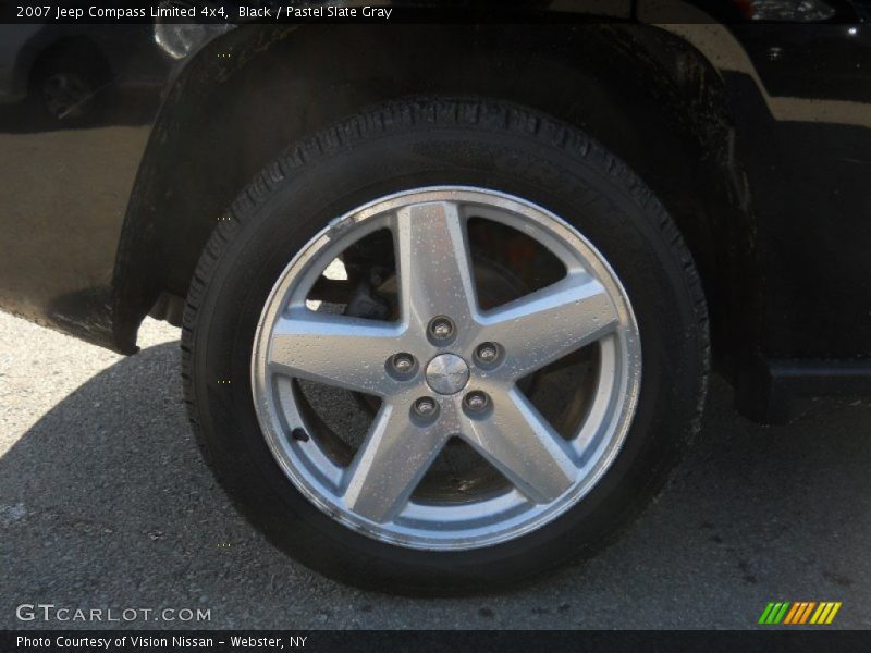 Black / Pastel Slate Gray 2007 Jeep Compass Limited 4x4