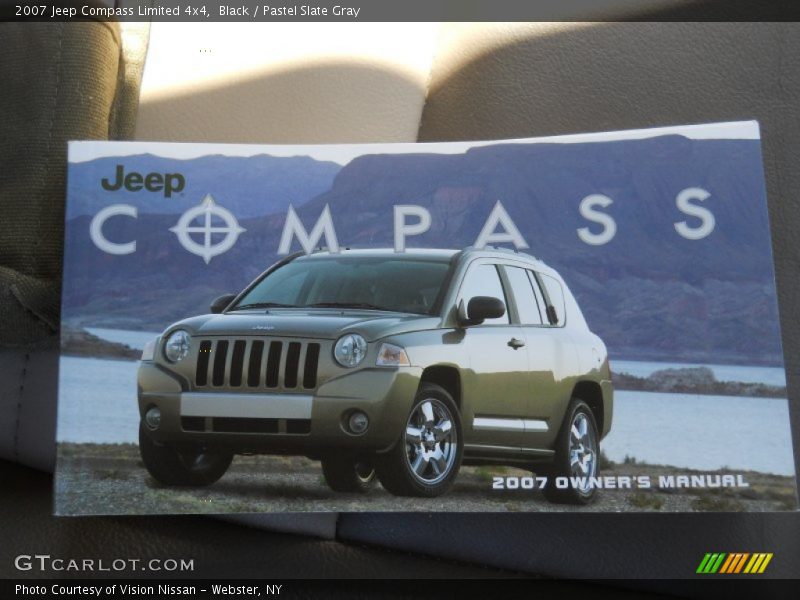 Black / Pastel Slate Gray 2007 Jeep Compass Limited 4x4