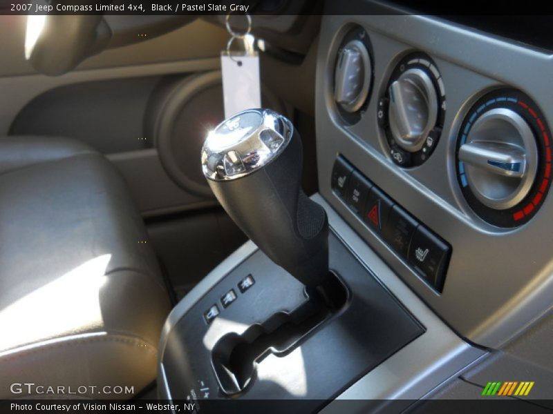 Black / Pastel Slate Gray 2007 Jeep Compass Limited 4x4