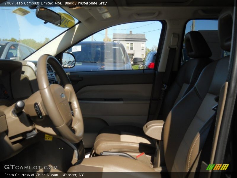 Black / Pastel Slate Gray 2007 Jeep Compass Limited 4x4