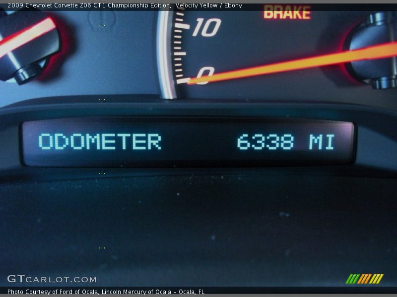 Velocity Yellow / Ebony 2009 Chevrolet Corvette Z06 GT1 Championship Edition