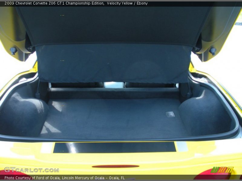  2009 Corvette Z06 GT1 Championship Edition Trunk