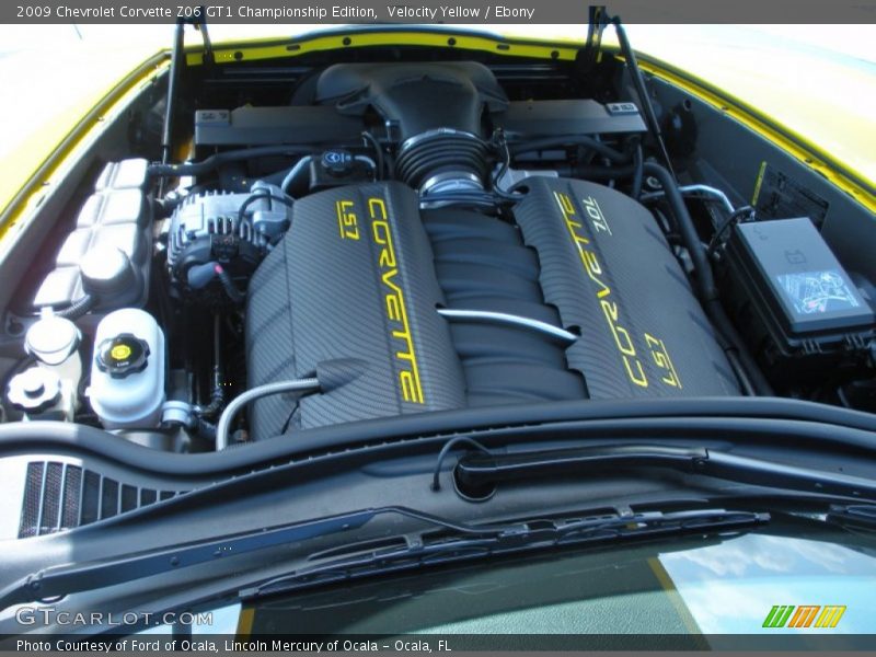  2009 Corvette Z06 GT1 Championship Edition Engine - 7.0 Liter OHV 16-Valve LS7 V8