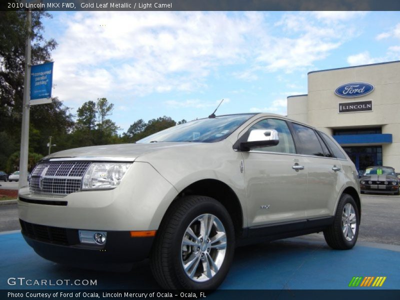 Gold Leaf Metallic / Light Camel 2010 Lincoln MKX FWD
