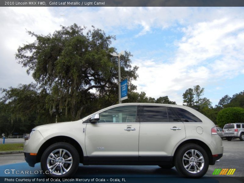 Gold Leaf Metallic / Light Camel 2010 Lincoln MKX FWD