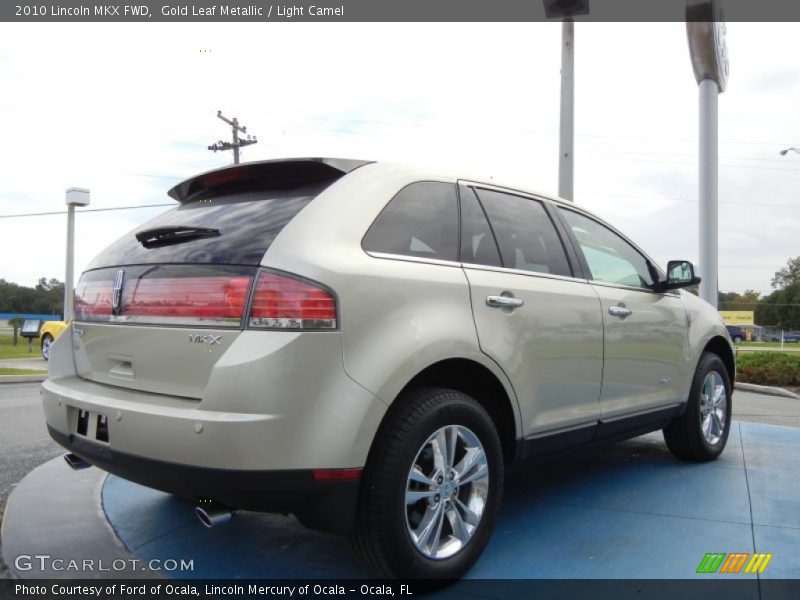 Gold Leaf Metallic / Light Camel 2010 Lincoln MKX FWD