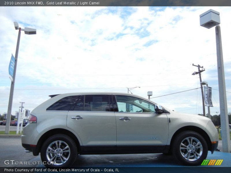 Gold Leaf Metallic / Light Camel 2010 Lincoln MKX FWD