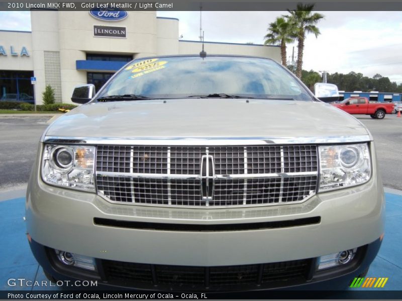 Gold Leaf Metallic / Light Camel 2010 Lincoln MKX FWD
