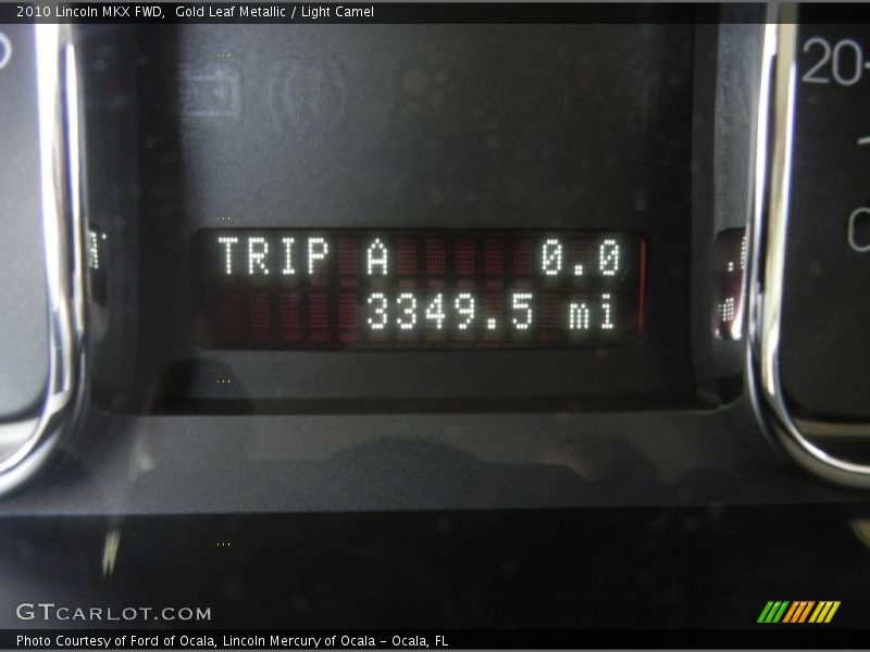 Gold Leaf Metallic / Light Camel 2010 Lincoln MKX FWD