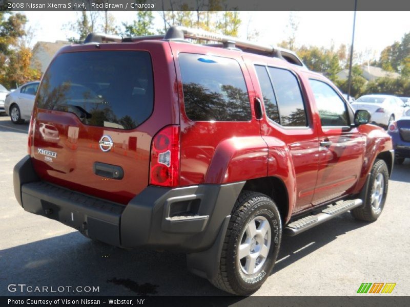 Red Brawn / Charcoal 2008 Nissan Xterra S 4x4