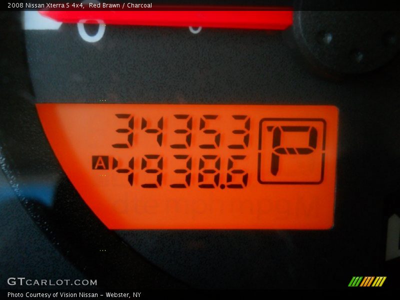 Red Brawn / Charcoal 2008 Nissan Xterra S 4x4
