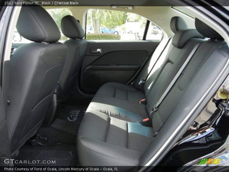 Black / Charcoal Black 2012 Ford Fusion SE