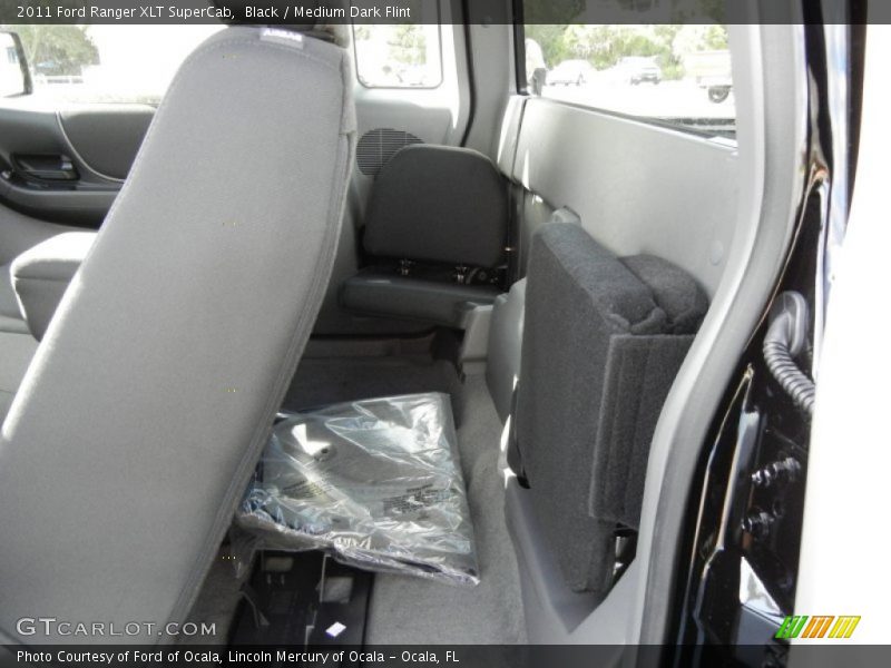 Black / Medium Dark Flint 2011 Ford Ranger XLT SuperCab
