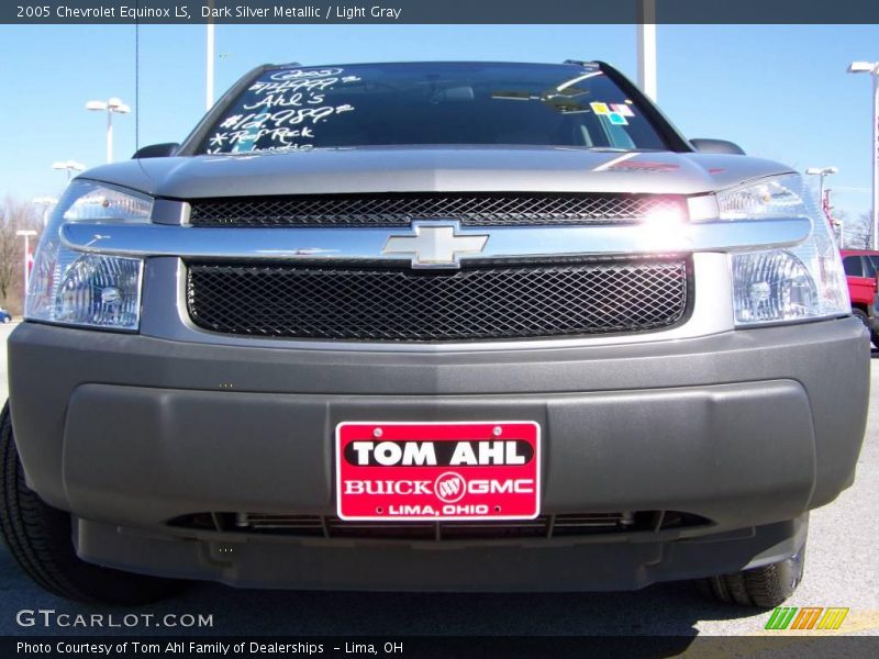 Dark Silver Metallic / Light Gray 2005 Chevrolet Equinox LS
