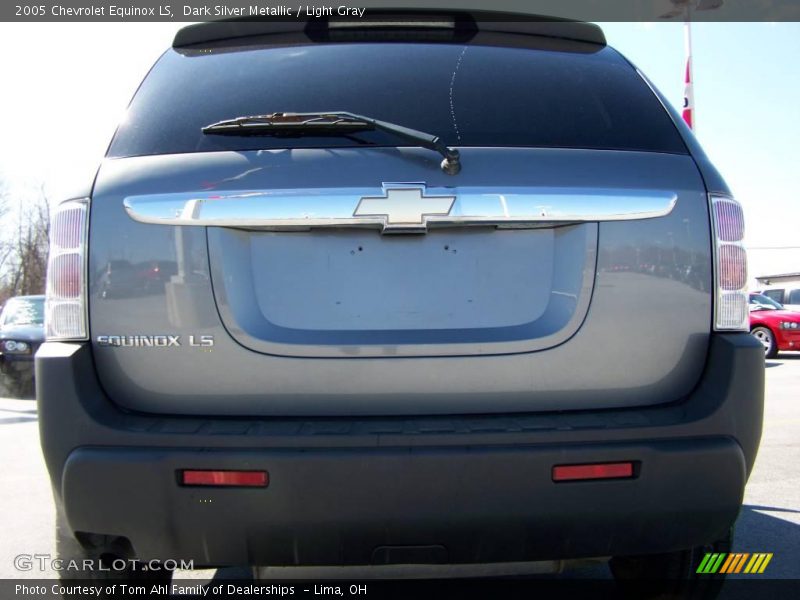 Dark Silver Metallic / Light Gray 2005 Chevrolet Equinox LS