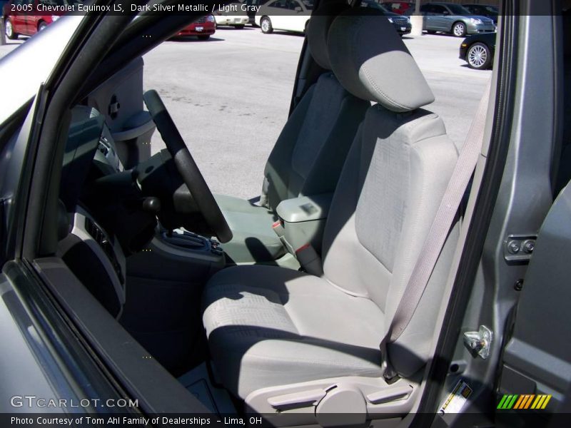 Dark Silver Metallic / Light Gray 2005 Chevrolet Equinox LS