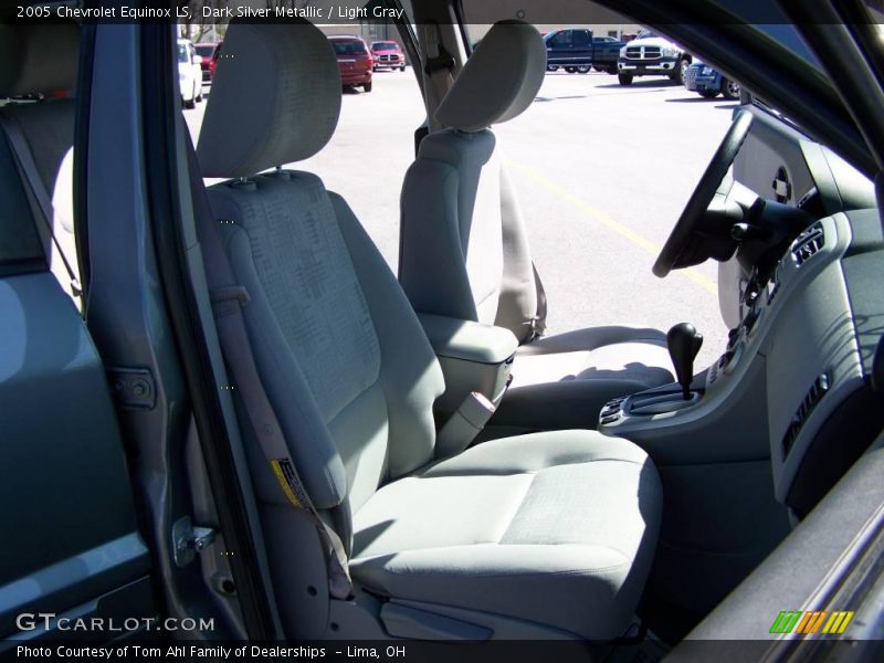 Dark Silver Metallic / Light Gray 2005 Chevrolet Equinox LS