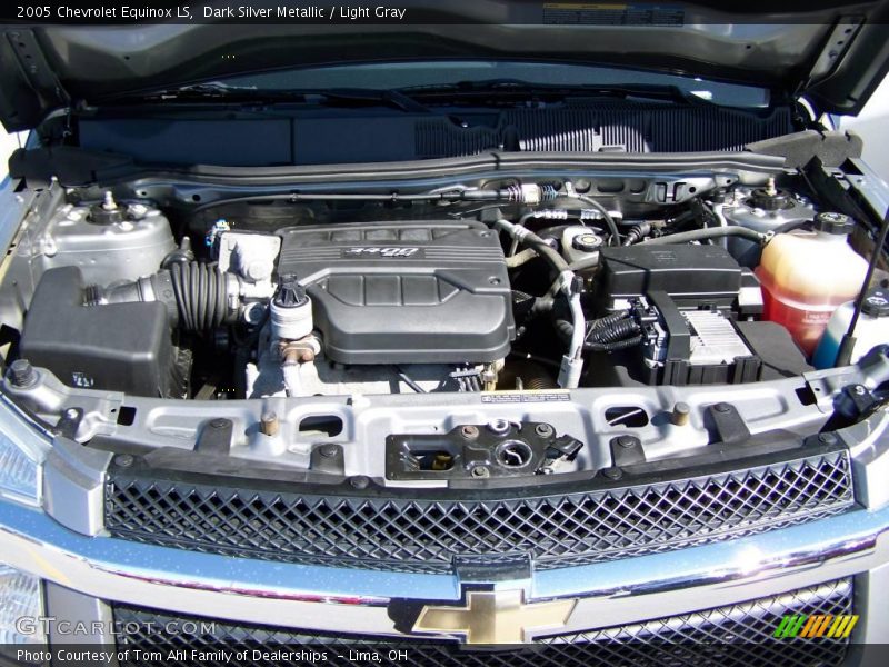 Dark Silver Metallic / Light Gray 2005 Chevrolet Equinox LS