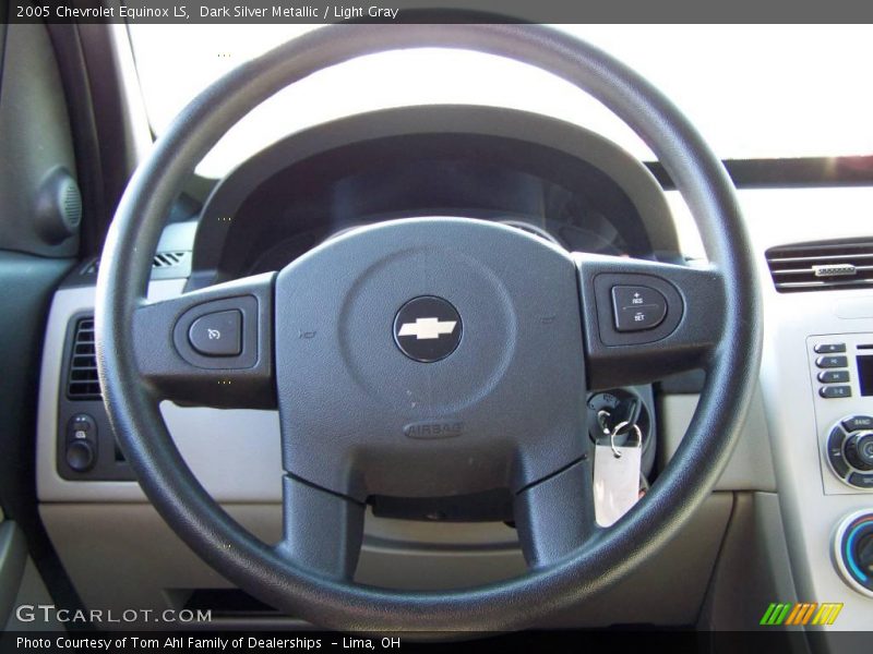 Dark Silver Metallic / Light Gray 2005 Chevrolet Equinox LS