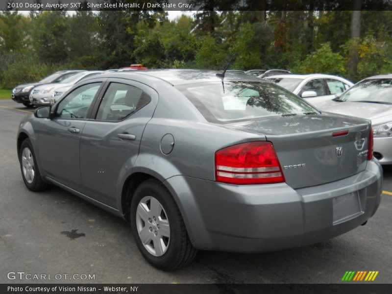 Silver Steel Metallic / Dark Slate Gray 2010 Dodge Avenger SXT