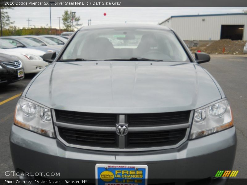 Silver Steel Metallic / Dark Slate Gray 2010 Dodge Avenger SXT