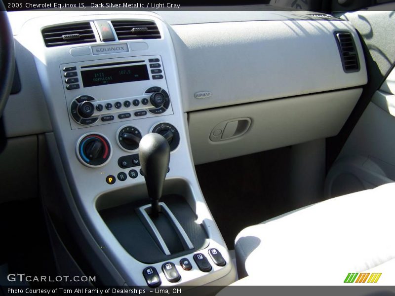 Dark Silver Metallic / Light Gray 2005 Chevrolet Equinox LS
