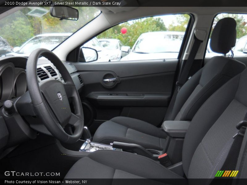 Silver Steel Metallic / Dark Slate Gray 2010 Dodge Avenger SXT