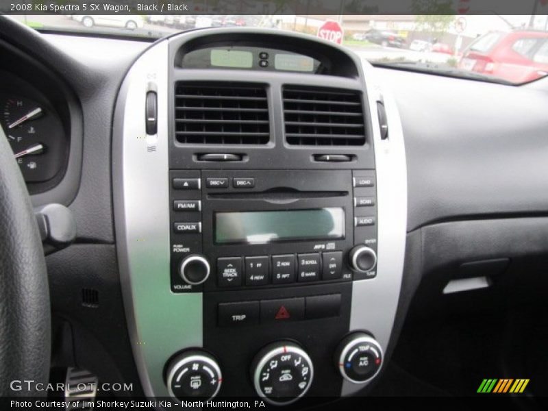 Black / Black 2008 Kia Spectra 5 SX Wagon