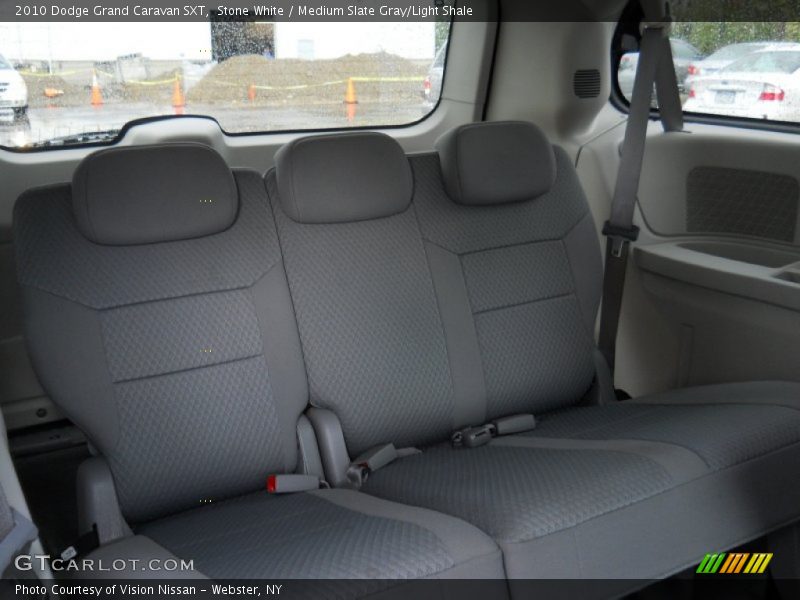 Stone White / Medium Slate Gray/Light Shale 2010 Dodge Grand Caravan SXT