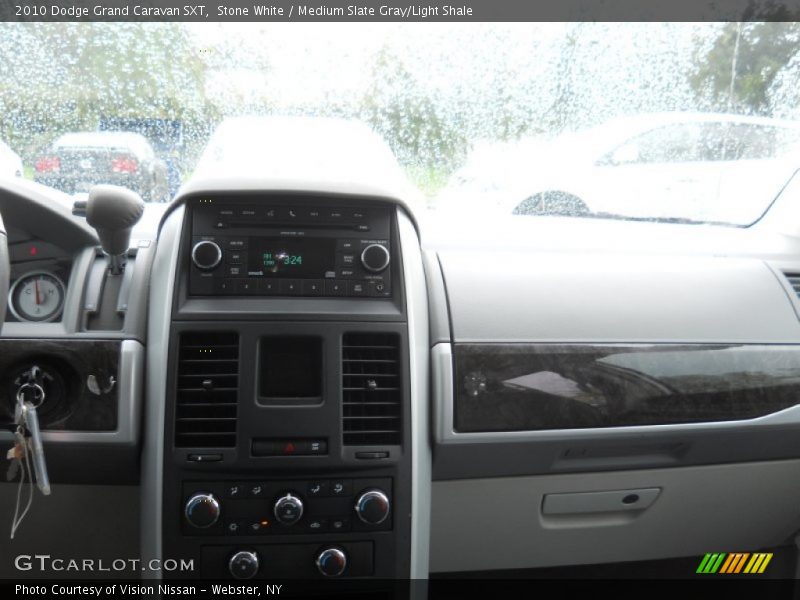 Stone White / Medium Slate Gray/Light Shale 2010 Dodge Grand Caravan SXT