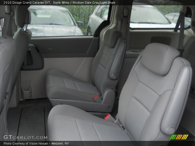 Stone White / Medium Slate Gray/Light Shale 2010 Dodge Grand Caravan SXT