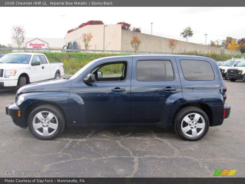 Imperial Blue Metallic / Ebony Black 2008 Chevrolet HHR LS