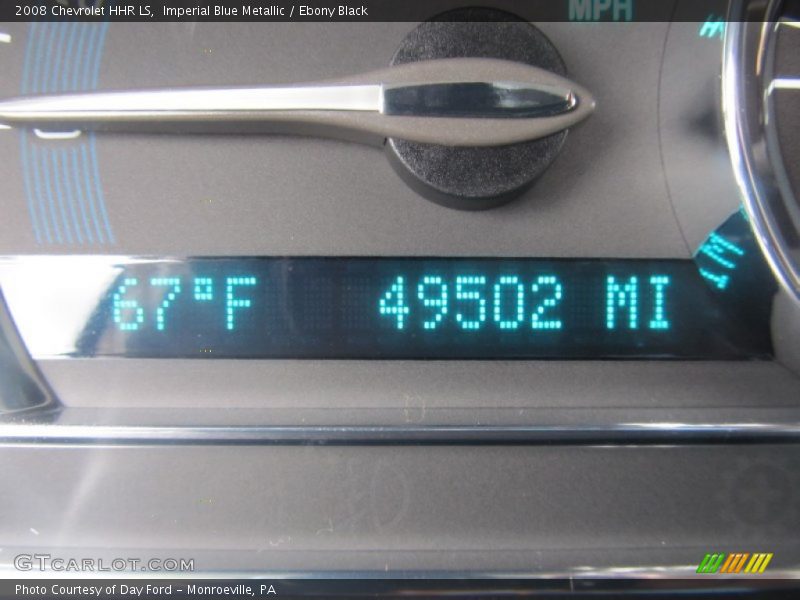 Imperial Blue Metallic / Ebony Black 2008 Chevrolet HHR LS