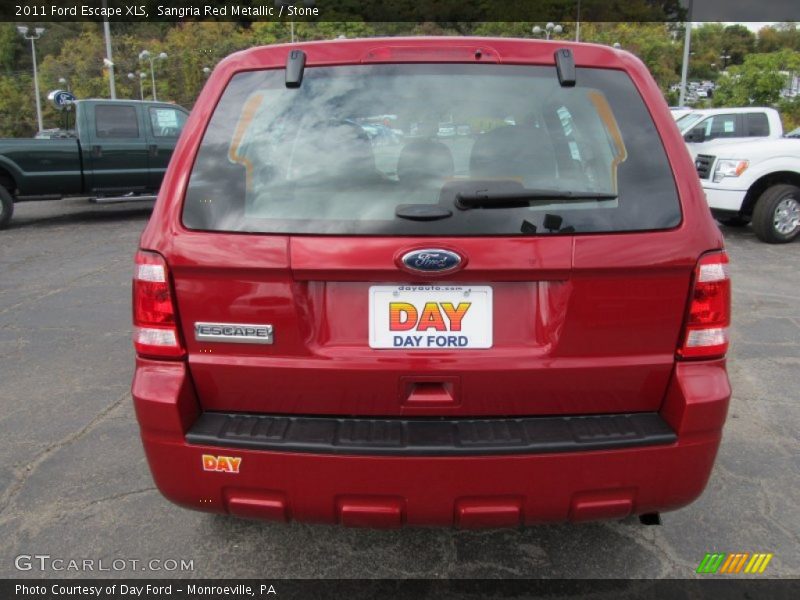 Sangria Red Metallic / Stone 2011 Ford Escape XLS