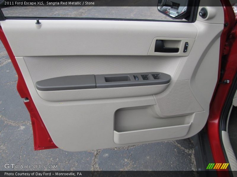Sangria Red Metallic / Stone 2011 Ford Escape XLS