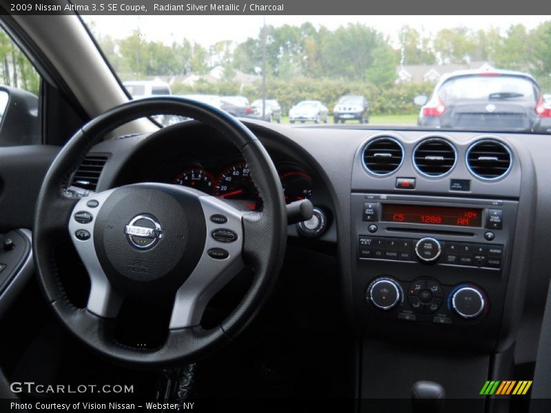 Radiant Silver Metallic / Charcoal 2009 Nissan Altima 3.5 SE Coupe