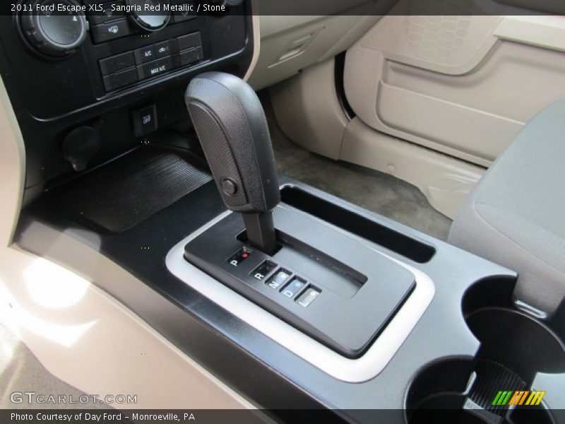 Sangria Red Metallic / Stone 2011 Ford Escape XLS