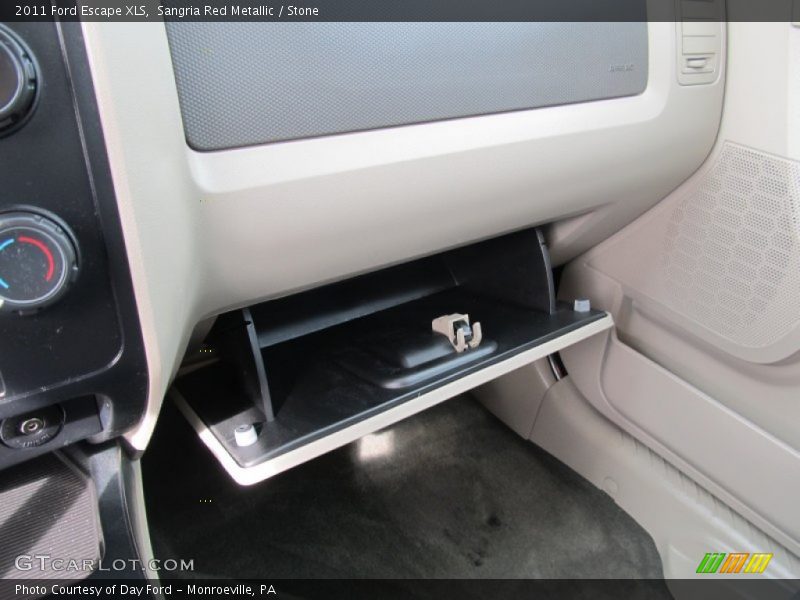 Sangria Red Metallic / Stone 2011 Ford Escape XLS